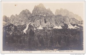 RP: Cristallo , Italian Dolomites, northeast of Cortina d'Ampezzo, province o...