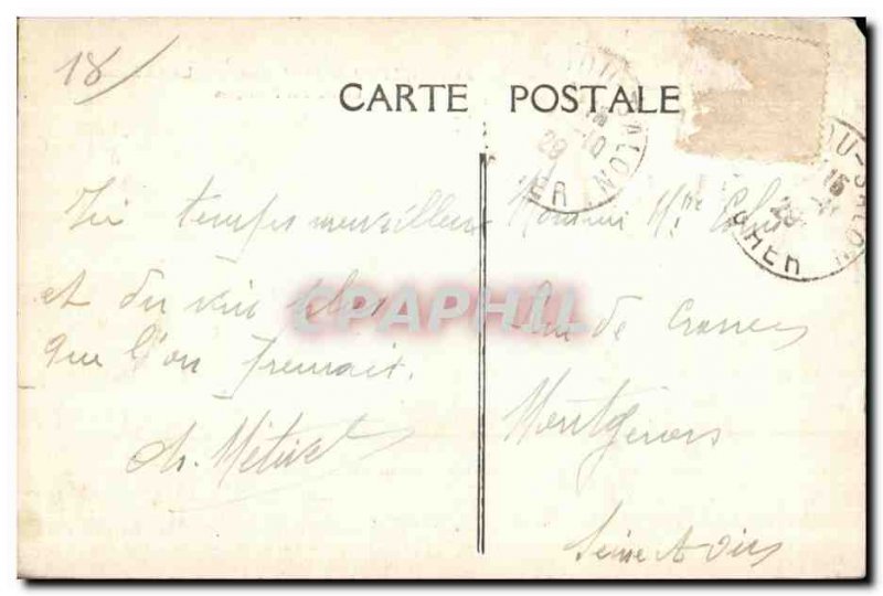 Menetou Salon - Le Chateau - Old Postcard