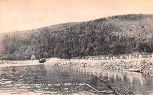 Bridge Enfield, New Hampshire NH USA Shaker Postcard