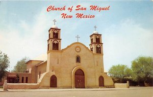 Church of San Miguel Socorro, New Mexico NM Postcards