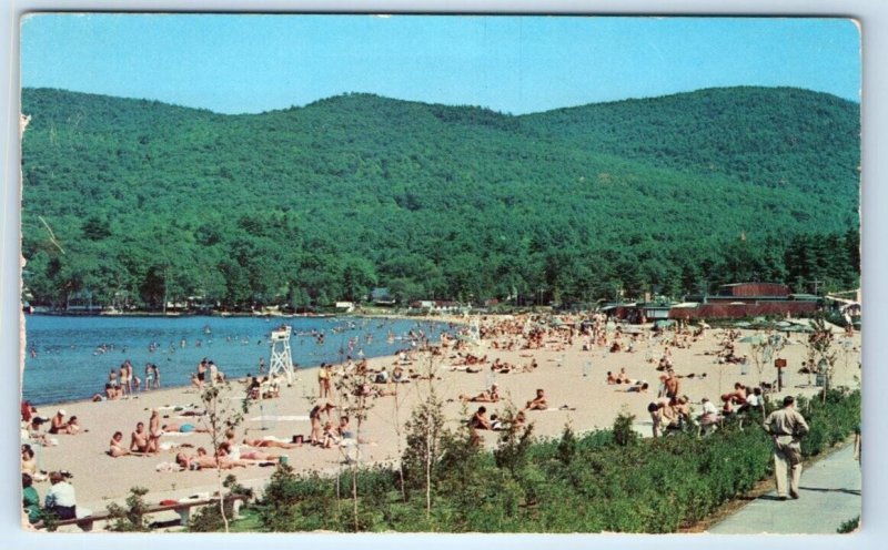 Lake George Adirondacks New York USA Postcard