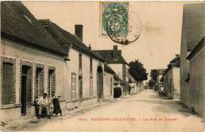 CPA MARIGNY-le-CHATEL Rue de Troyes (863213)
