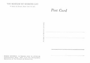 Robert Doisneau - Museum of Modern Art