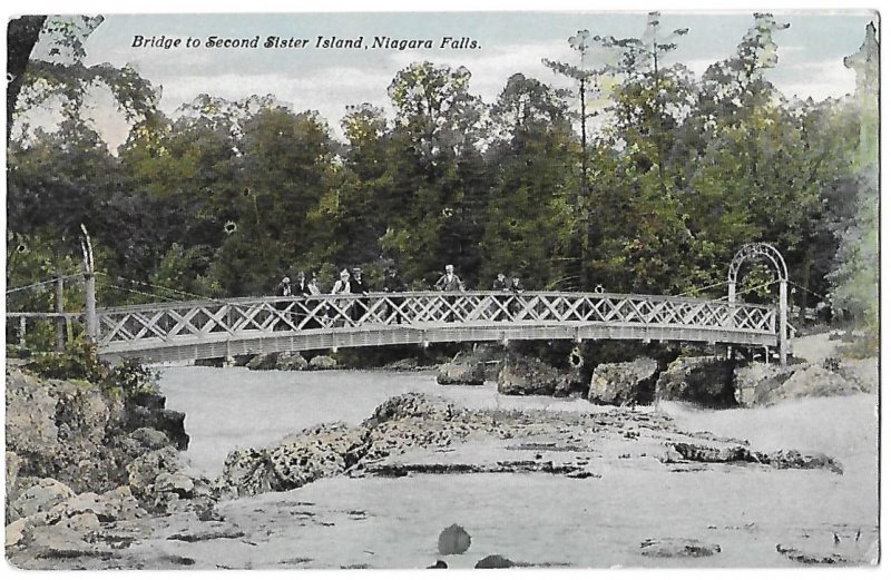 Bridge to Second Sister Island Niagara Falls New York