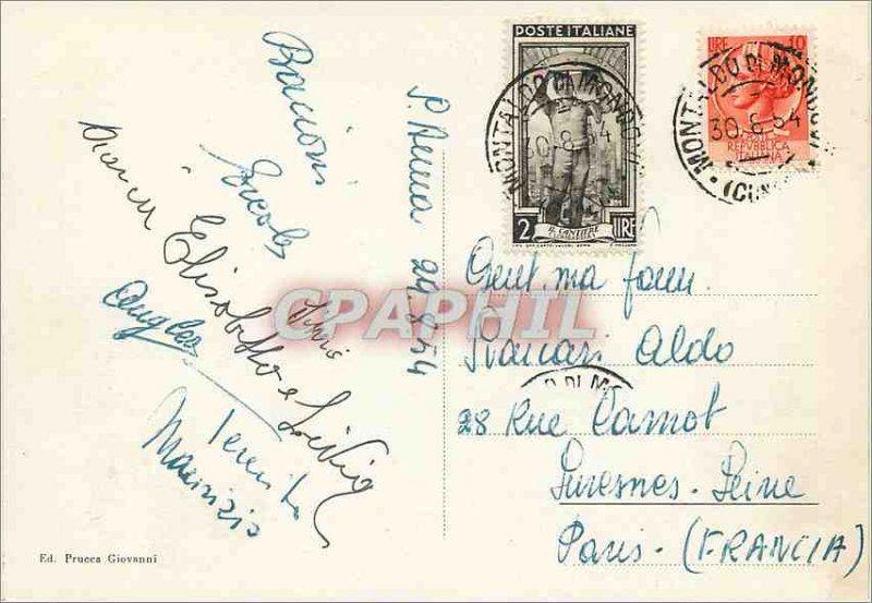 Postcard Modern S Anna Collarea Montaldo (m 870)