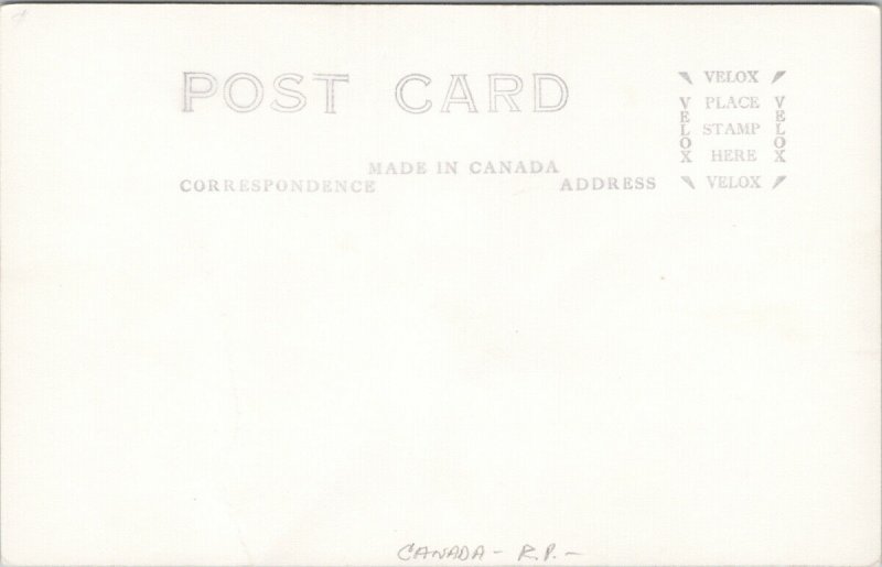 'Geraldton Welcomes You' Geraldton Ontario Greenstone ON Postcard F33 *as is