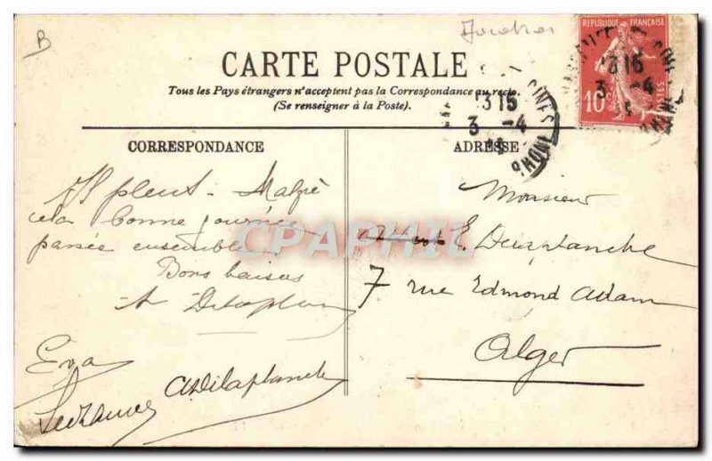 Postcard Old Jet Aviation Bleriot for d & # 39Angleterre ratings