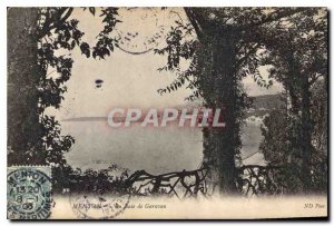 Old Postcard Menton Garavan Bay