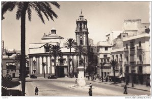 RP, Cathedral Square And Saint Jame's Church, Cadiz (Andalucia), Spain, 1920-...