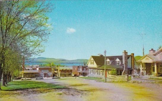 Canada Panoramic View St-Donat Quebec 1970