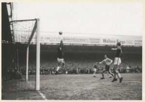 Norwich Football Club vs Leicester in 1963 FA Cup Postcard