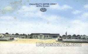 Callaway's Motor Court - Griffin, Georgia GA