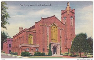 First Presbyterian Church, Atlanta, Georgia, 30-40s