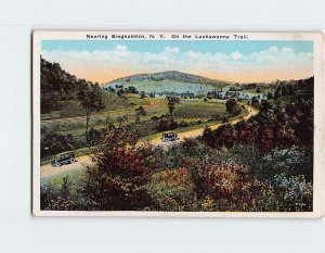 Postcard On the Lackawanna Trail, New York