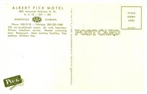 Alabama  Huntsville , Albert Pick Motel