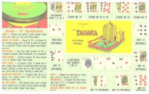 Nevada  Las Vegas ,  The Sahara ,  Blackjack Hands