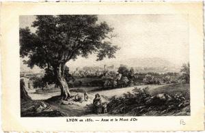 CPA LYON en 1850 ANSE et le MONT-d'OR (463225)