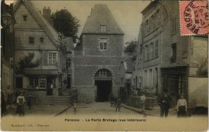 CPA PERONNE - La Porte Bretage (120830)