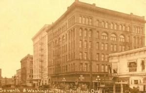 Autos C-1910 Seventh Washington Street Portland Oregon PNC Pacific Novelty 10222