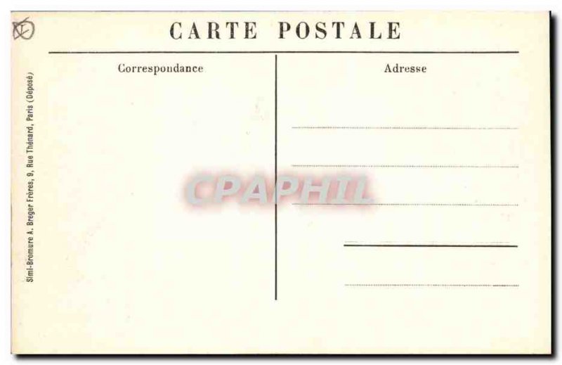 Old Postcard Chateau de la Roche du Roi Aix les Bains