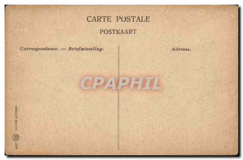 Old Postcard Belgium Namur On the citadel