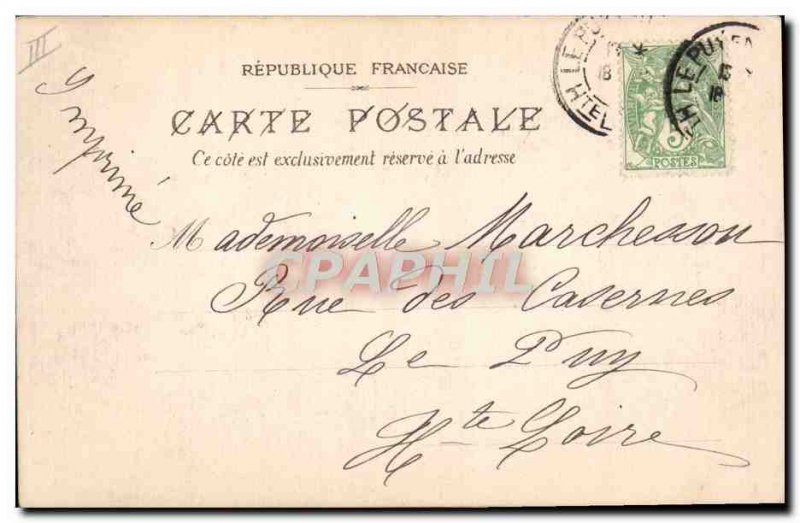 Old Postcard Dancing in the castle