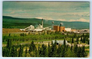 North Western Pulp & Power Ltd. Mill at HINTON Alberta Canada Postcard