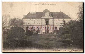 Old Postcard Angers the medicine school