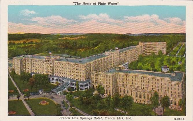 Indiana French Lick The French Lick Springs Hotel Curteich