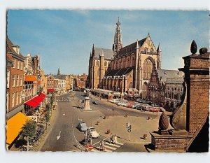 M-171741 Grote Markt met Grote Kerk Haarlem Netherlands
