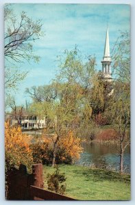 c1960 Cape Cod Massachusetts MA Postcard Old Cape Cod Sing Congregational Church