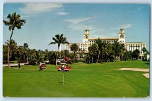 1968 Palm Beach Florida FL Vintage Postcard Breakers Hotel Golf Course Landscape