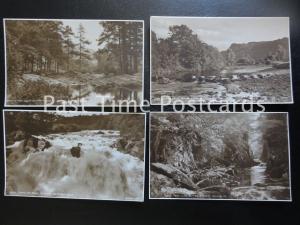 c1915 RP - Collection of 4 BETTWS-Y-COED Postcards by Judges - ALL IMAGES SHOWN