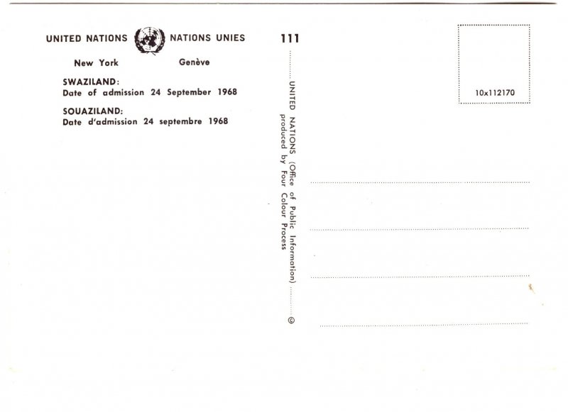 Flag, Swaziland, United Nations