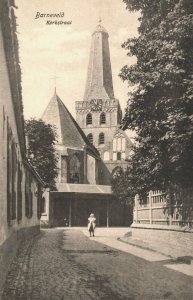 Netherlands Barneveld Kerkstraat Vintage Postcard 03.76