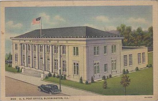 Illinois Bloomington US Post Office