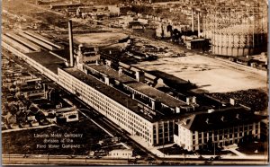 Lincoln Motor Company Division of the Ford Motor Company Detroit Mich RPPC C284