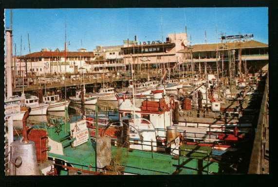 Fisherman's Wharf San Francisco - 1960s - Unused