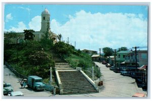 Hormigueros Puerto Rico Postcard Church of La Monserrate 1958 Posted Vintage