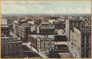 Winnipeg, Manitoba - General view of the city, showing Wholesale section - 