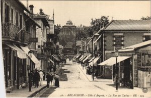 CPA ARCACHON-Cote d'Argent-La Rue du Casino (27973)