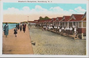 Sheehan's Bungalows Keansburg New Jersey Vintage Postcard C123