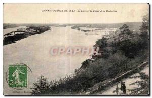 Old Postcard Champtoceaux (m and L) and the Loire Valley of Cocheline