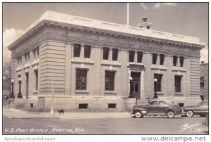 U S Post Office Rawlins Wyoming Real Photo