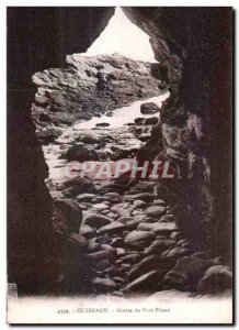 Postcard Old Port Quiberon Cave Of Pilate