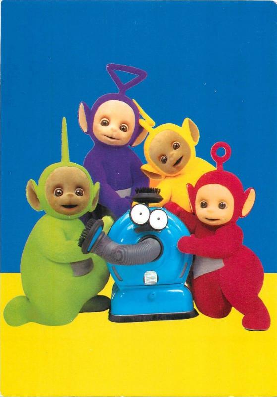 Teletubbies characters and Noo-Noo postcard Topics Cartoons