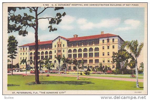 U.S. Veteran's Hospital And Administration Building At Bay Pine, St Petersbur...