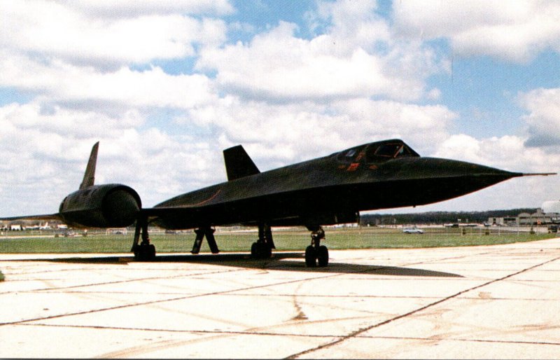 Airplane Lockheed SR-71A Blackbird