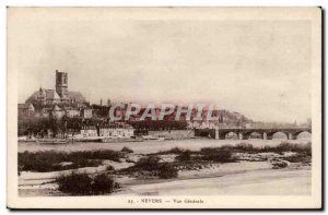 Old Postcard Nevers General view