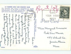 Chrome GOLF SCENE Santa Barbara California CA AG5814